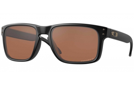 Gafas de Sol - Oakley - OO9102 HOLBROOK - 9102-D7 MATTE BLACK // PRIZM TUNGSTEN POLARIZED