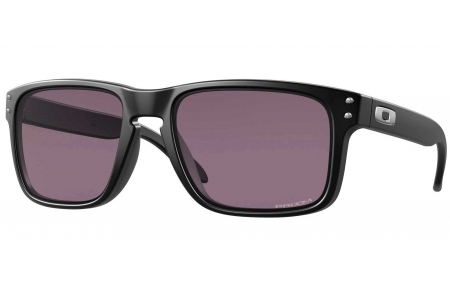 Gafas de Sol - Oakley - OO9102 HOLBROOK - 9102-E8 MATTE BLACK // PRIZM GREY