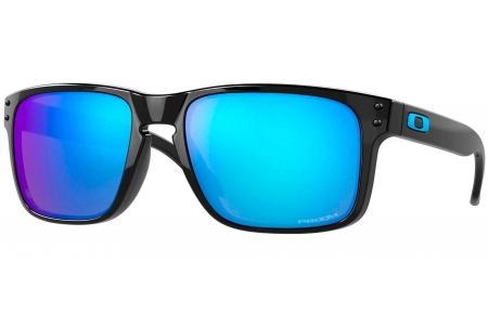 Gafas de Sol - Oakley - OO9102 HOLBROOK - 9102-F5 POLISHED BLACK // PRIZM SAPPHIRE