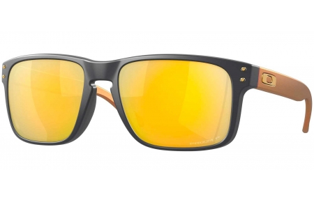 Gafas de Sol - Oakley - OO9102 HOLBROOK - 9102-W4 MATTE COAL // PRIZM 24K POLARIZED