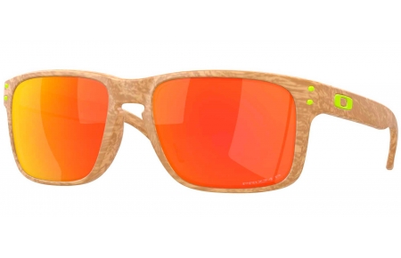 Gafas de Sol - Oakley - OO9102 HOLBROOK - 9102-Y8 MATTE STONE DESERT TAN // PRIZM RUBY POLARIZED