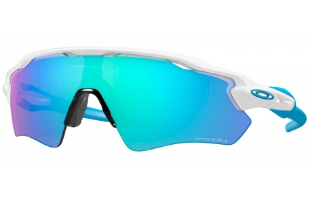 Gafas de Sol - Oakley - OO9208 RADAR EV PATH - 9208-57 POLISHED WHITE // PRIZM SAPPHIRE