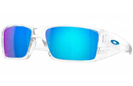 Gafas de Sol - Oakley - OO9231 HELIOSTAT - 9231-07 TRANSPARENT // PRIZM SAPPHIRE POLARIZED