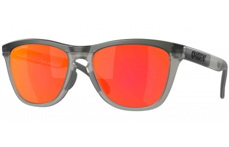 Gafas de Sol - Oakley - OO9284 FROGSKINS RANGE - 9284-01 MATTE GREY SMOKE  GRADIENT GREY // PRIZM RUBY