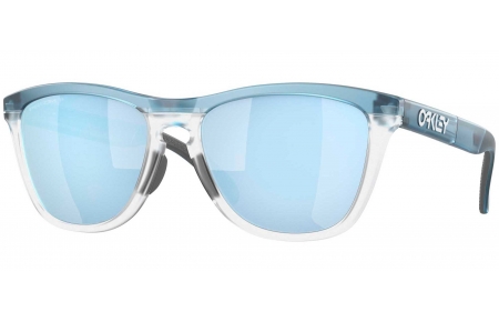 Gafas de Sol - Oakley - OO9284 FROGSKINS RANGE - 9284-09 TRANSPARENT  STONEWASH // PRIZM DEEP WATER POLARIZED