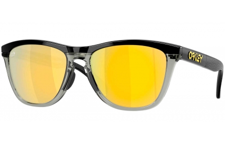 Gafas de Sol - Oakley - OO9284 FROGSKINS RANGE - 9284-18 MATTE BLACK // PRIZM 24K POLARIZED