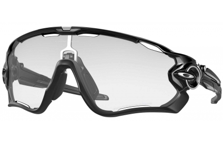 Gafas de Sol - Oakley - OO9290 JAWBREAKER - 9290-14 POLISHED BLACK // CLEAR BLACK IRIDIUM PHOTOCHROMIC