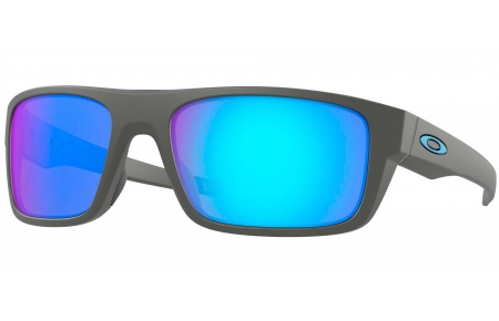 Gafas de Sol - Oakley - OO9367 DROP POINT - 9367-06 MATTE DARK GREY // PRIZM SAPPHIRE POLARIZED