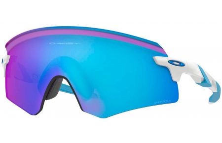 Gafas de Sol - Oakley - OO9471 ENCODER - 9471-05 POLISHED WHITE // PRIZM SAPPHIRE