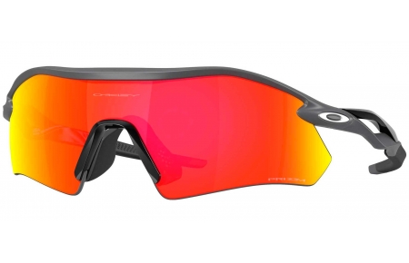 Gafas de Sol - Oakley - OO9495D RADAR PLATE - 9495-03 MATTE CARBON // PRIZM RUBY