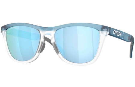 Gafas de Sol - Oakley - OO9503 FROGSKINS RANGE XL - 9503-03 TRANSAPRENT STONEWASHED // PRIZ DEEP WATER POLARIZED