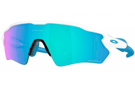 Gafas de Sol - Oakley - OO9510 RADAR EV S PATH - 9510-01 POLISHED WHITE // PRIZM SAPPHIRE