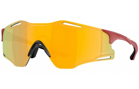 Gafas de Sol - Oakley - OO9512D CYBR ZERO - 9512-03 MATTE IRON RED // PRIZM 24K