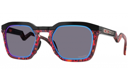 Gafas de Sol - Oakley - OO9533 HSTN SQ - 9533-09  BLACK RED // PRIZM GREY