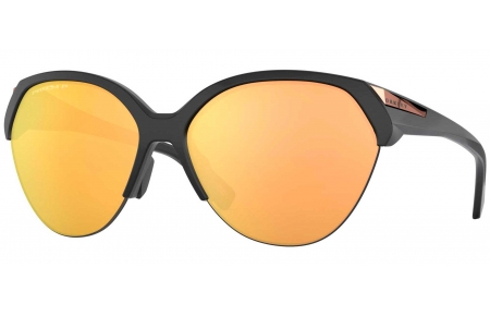 Gafas de Sol - Oakley - OO9447 TRAILING POINT - 9447-03 MATTE BLACK // PRIZM ROSE GOLD POLARIZED
