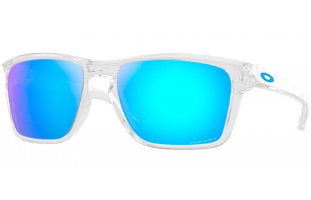 Gafas de Sol - Oakley - OO9448 SYLAS - 9448-04 POLISHED CLEAR // PRIZM SAPPHIRE