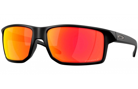 Gafas de Sol - Oakley - OO9470 GIBSTON XL - 9470-06 MATTE BLACK // PRIZM RUBY POLARIZED