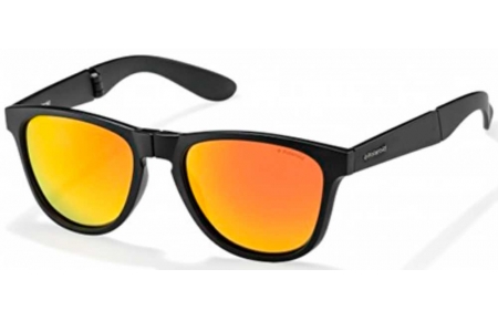 Gafas de Sol - Polaroid - P8448 FOLDING - 9CA (L6) BLACK // RED MIRROR POLARIZED
