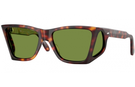 Lunettes de soleil - Persol - PO0009 - 24/4E HAVANA // GREEN