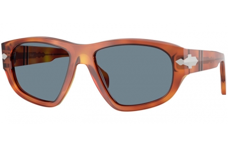 Sunglasses - Persol - PO0050S - 96/56 TERRA DI SIENA // LIGHT BLUE