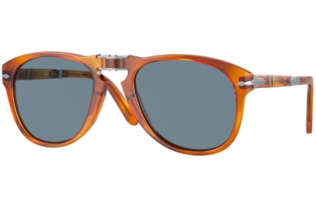 Gafas de Sol - Persol - PO0714SM STEVE MCQUEEN - 96/56 LIGHT HAVANA // BLUE