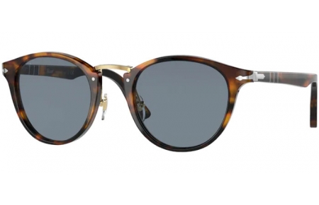 Gafas de Sol - Persol - PO3108S TYPEWRITER EDITION - 108/56 CAFFE // LIGHT BLUE