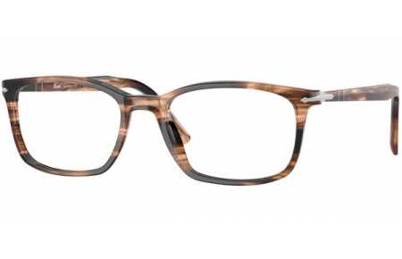 Monturas - Persol - PO3189V - 1236  STRIPED BLACK BROWN
