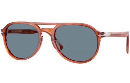 Lunettes de soleil - Persol - PO3235S - 96/56 TERRA DI SIENA // LIGHT BLUE