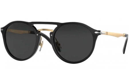 Sunglasses - Persol - PO3264S - 95/48 BLACK GOLD // BLACK POLARIZED