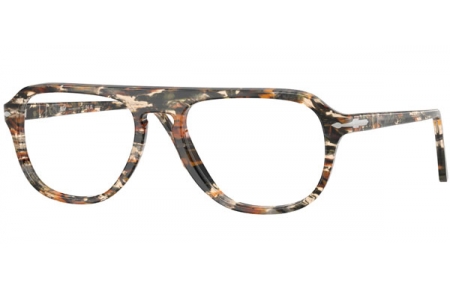 Frames - Persol - PO3368V - 1221 PIRATE BLACK AMBER BROWN