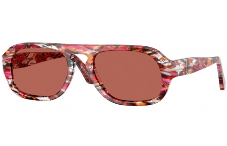 Lunettes de soleil - Persol - PO3369S - 1220H2  CYCLAMEN PERSIMMON // BROWN