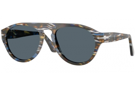 Gafas de Sol - Persol - PO3370S - 1222R5  FROST GREY NAUTICAL BLUE // BLUE