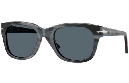 Gafas de Sol - Persol - PO3372S - 1224R5  STRIPED GREY // BLUE