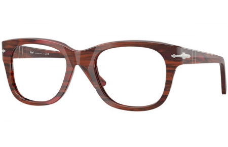 Frames - Persol - PO3372V - 1223  STRIPED BURGUNDY