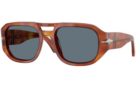 Lunettes de soleil - Persol - PO3373S VINCENT - 96/56 TERRA DI SIENA // BLUE