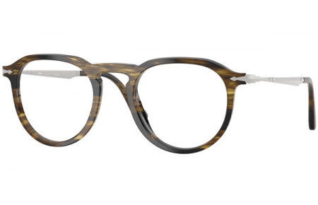 Monturas - Persol - PO3387V PIER - 1237  STRIPED BLACK OLIVE GREEN