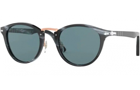 Gafas de Sol - Persol - PO3108S TYPEWRITER EDITION - 111456 HORN BLACK // BLUE