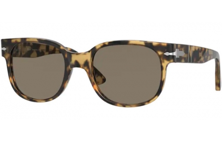 Sunglasses - Persol - PO3257S - 1056B1 BROWN & BEIGE TORTOISE // DARK GREY