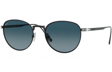 Sunglasses - Persol - PO5002ST - 8004Q8 MATTE BLACK // AZURE GRADIENT BLUE
