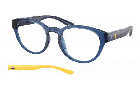 Monturas - POLO Ralph Lauren - PH2293U - 5717  SHINY TRANSPARENT BLUE