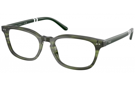 Monturas - POLO Ralph Lauren - PH2294 - 6316  SHINY STRIPED GREEN