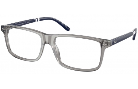 Monturas - POLO Ralph Lauren - PH2296 - 6318  SHINY TRANSPARENT GREY