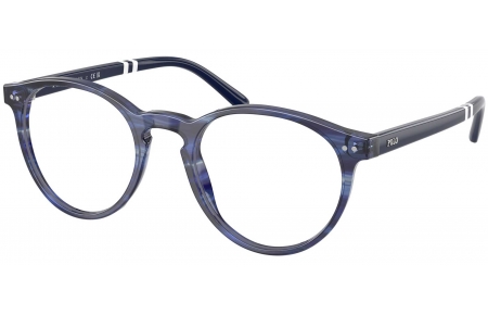 Monturas - POLO Ralph Lauren - PH2297 - 6314  SHINY STRIPED BLUE