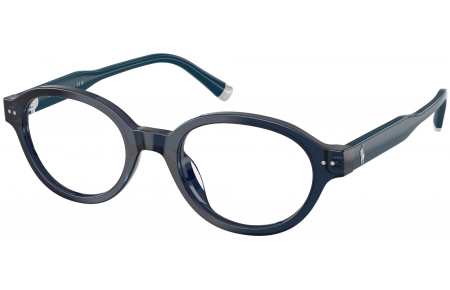 Monturas - POLO Ralph Lauren - PH2305U - 5955  SHINY TRANSPARENT NAVY BLUE