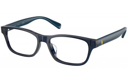 Monturas - POLO Ralph Lauren - PH2306D - 5465  SHINY TRANSPARENT NAVY BLUE