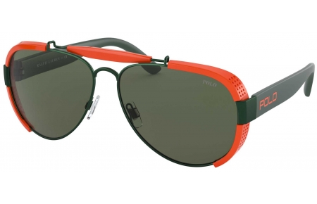 Gafas de Sol - POLO Ralph Lauren - PH3129 - 940471 MATTE GOLLEGE GREEN // GREEN