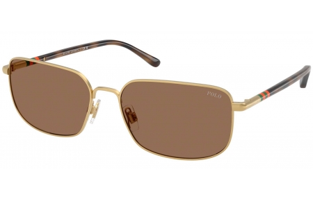 Gafas de Sol - POLO Ralph Lauren - PH3159 - 947773  SEMI SHINY GOLD // DARK BROWN