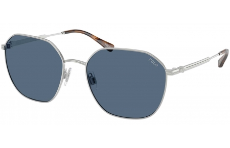 Gafas de Sol - POLO Ralph Lauren - PH3160 - 900180  SHINY SILVER // DARK BLUE