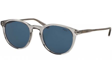 Gafas de Sol - POLO Ralph Lauren - PH4110 - 541380 SHINY SEMI TRANSPARENT GREY // DARK BLUE