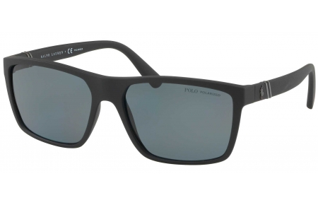 Gafas de Sol - POLO Ralph Lauren - PH4133 - 528481 MATTE BLACK // GREY POLARIZED